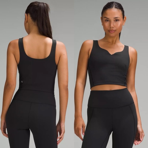 NWT Lululemon Wunder Train Sweetheart Tank Top
Medium Support, B/C Cup Black 6 - Picture 1 of 12